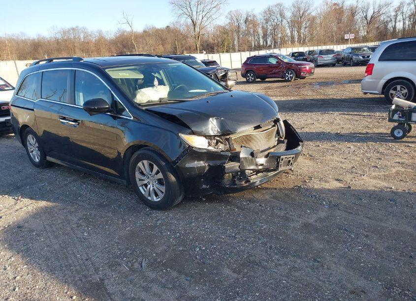 2014 Honda Odyssey EX-L (VIN 5FNRL5H6XEB065046) main photo