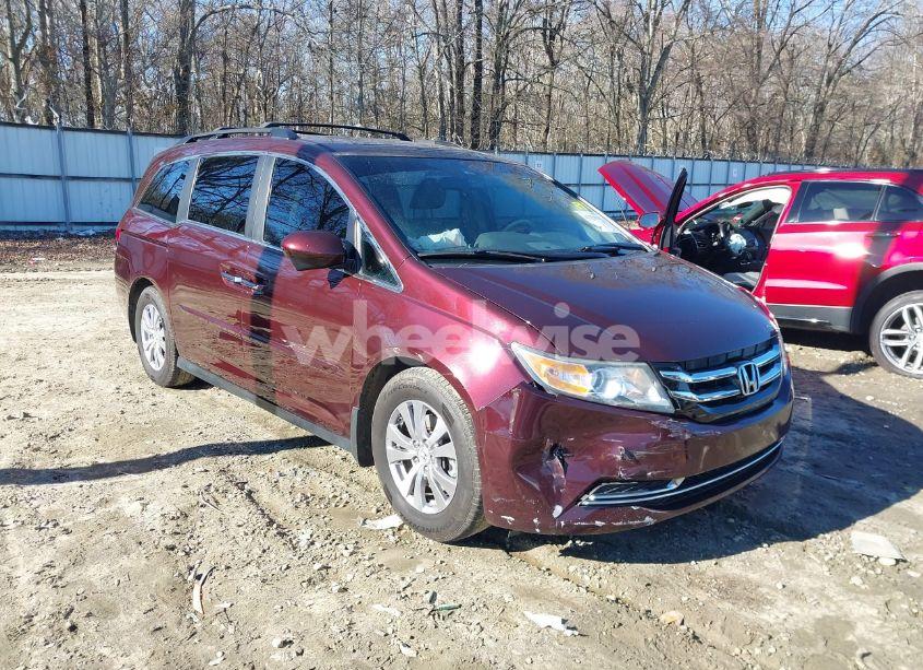2014 Honda Odyssey EX-L (VIN 5FNRL5H6XEB069002) main photo