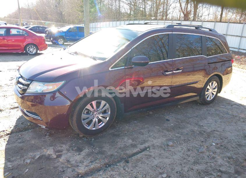 Photo 2 of 2014 Honda Odyssey EX-L (VIN 5FNRL5H6XEB069002)