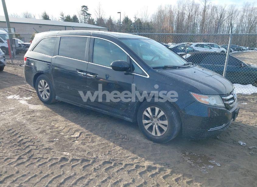 2014 Honda Odyssey EX-L (VIN 5FNRL5H6XEB098211) main photo