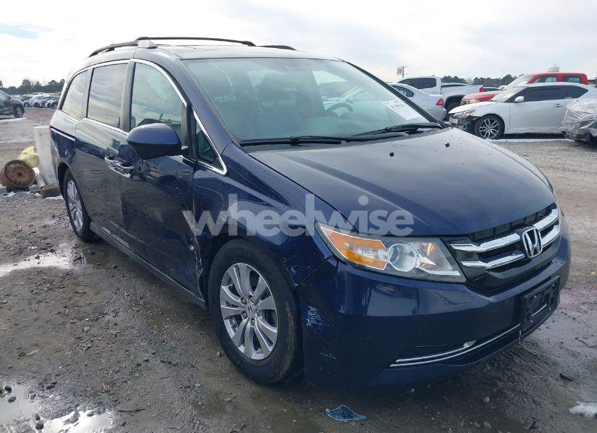 2016 Honda Odyssey EX-L (VIN 5FNRL5H6XGB166025) main photo