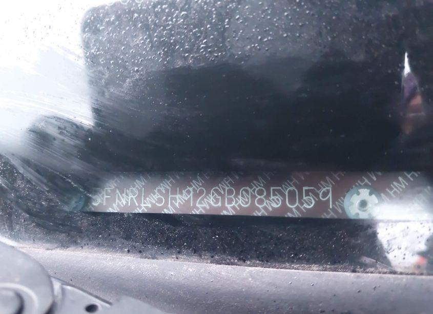 Photo 9 of 2016 Honda Odyssey TOURING/TOURING ELITE (VIN 5FNRL5H92GB085059)