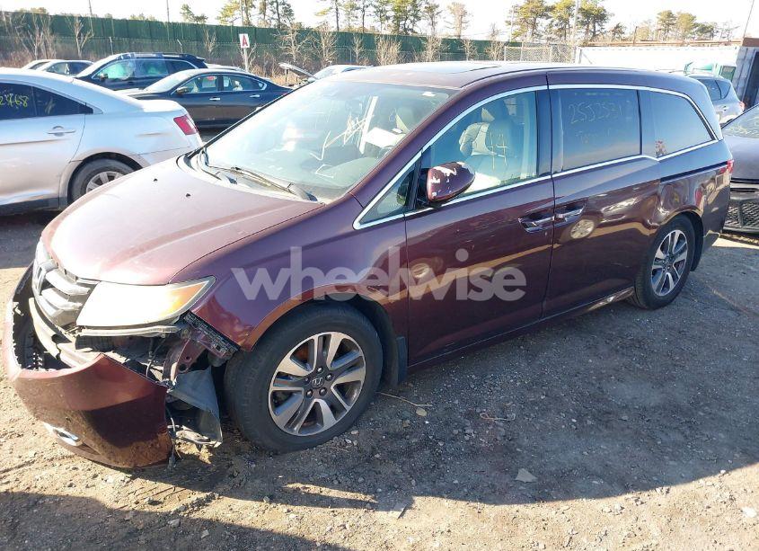 Photo 2 of 2014 Honda Odyssey TOURING/TOURING ELITE (VIN 5FNRL5H94EB069314)