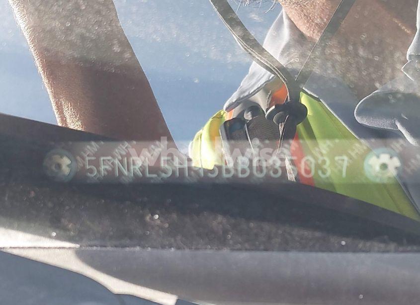 Photo 9 of 2011 Honda Odyssey TOURING/TOURING ELITE (VIN 5FNRL5H95BB035037)