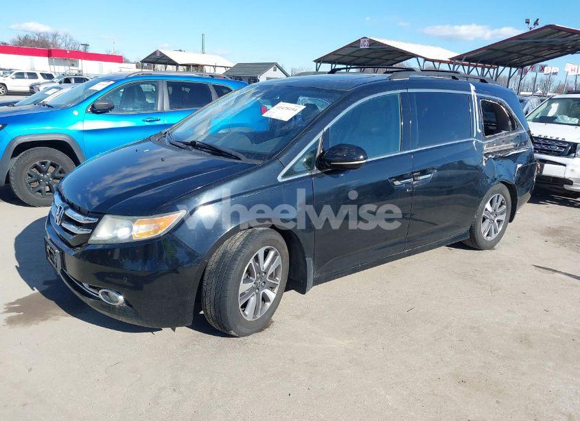 Photo 2 of 2014 Honda Odyssey TOURING/TOURING ELITE (VIN 5FNRL5H95EB088860)