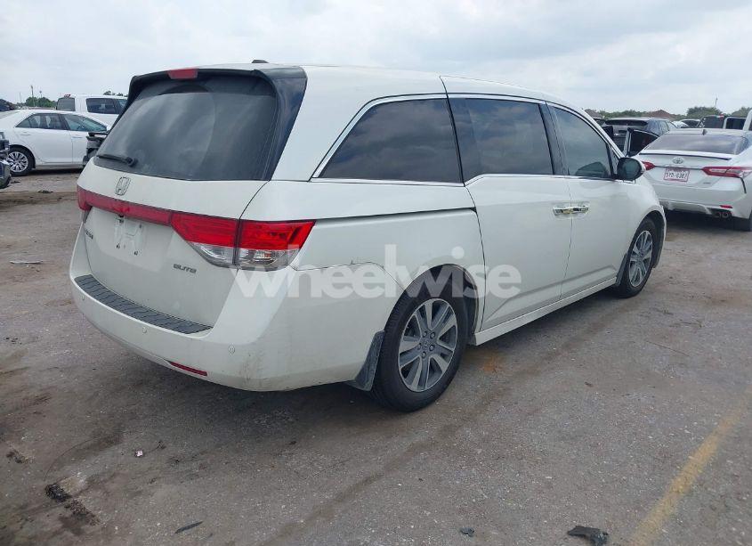 Photo 4 of 2017 Honda Odyssey TOURING/TOURING ELITE (VIN 5FNRL5H95HB015881)