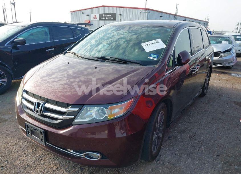Photo 2 of 2015 Honda Odyssey TOURING/TOURING ELITE (VIN 5FNRL5H98FB111226)