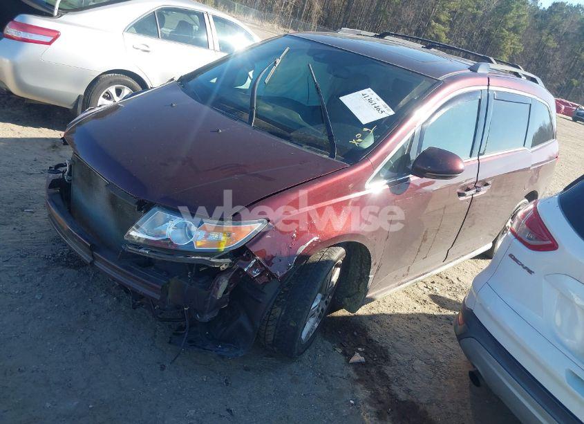 Photo 2 of 2014 Honda Odyssey TOURING/TOURING ELITE (VIN 5FNRL5H99EB086898)