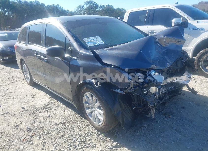 2021 Honda Odyssey LX (VIN 5FNRL6H26MB002074) main photo