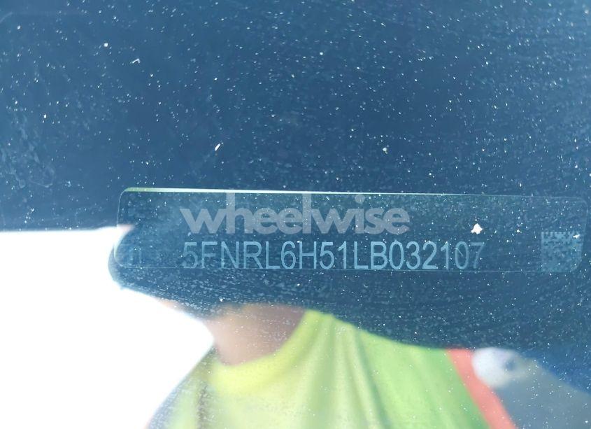 Photo 9 of 2020 Honda Odyssey EX (VIN 5FNRL6H51LB032107)