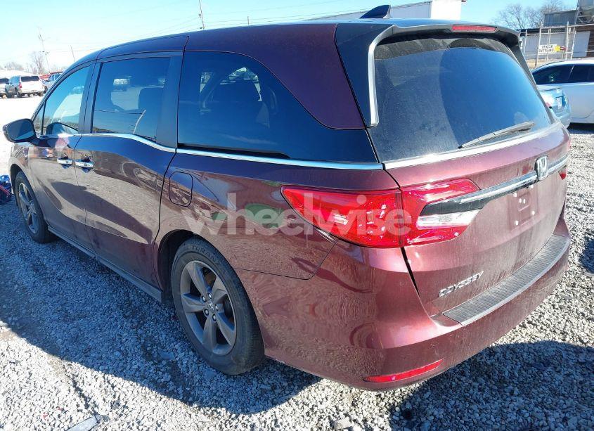Photo 3 of 2021 Honda Odyssey EX (VIN 5FNRL6H51MB019505)