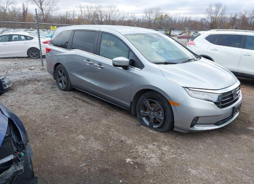 2021 Honda Odyssey EX (VIN 5FNRL6H55MB014484) main photo