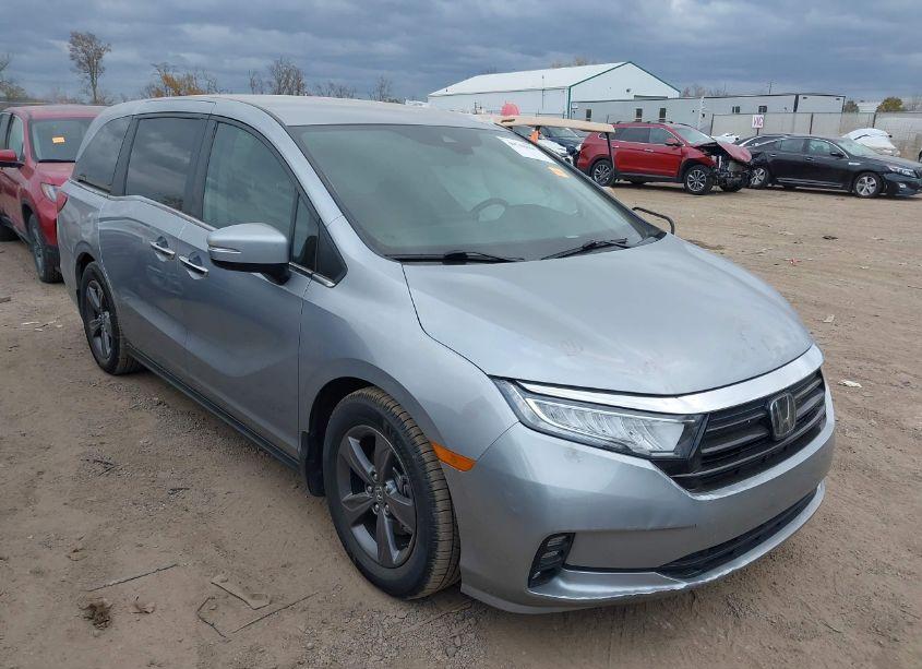 2021 Honda Odyssey EX (VIN 5FNRL6H57MB012820) main photo