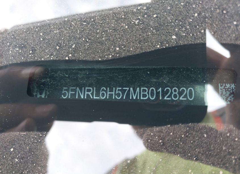 Photo 9 of 2021 Honda Odyssey EX (VIN 5FNRL6H57MB012820)