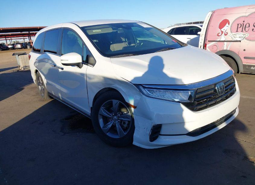 2021 Honda Odyssey EX (VIN 5FNRL6H57MB024109) main photo