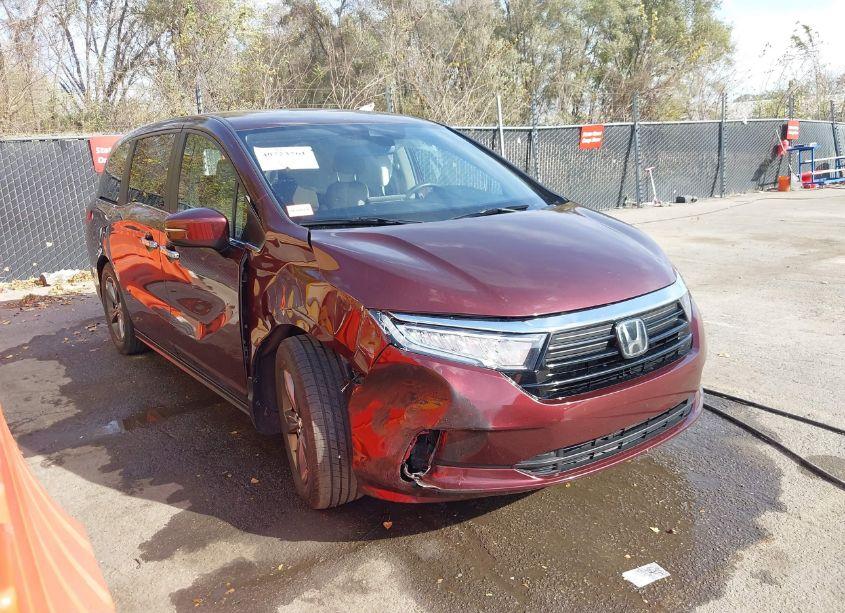 2021 Honda Odyssey EX (VIN 5FNRL6H58MB016391) main photo