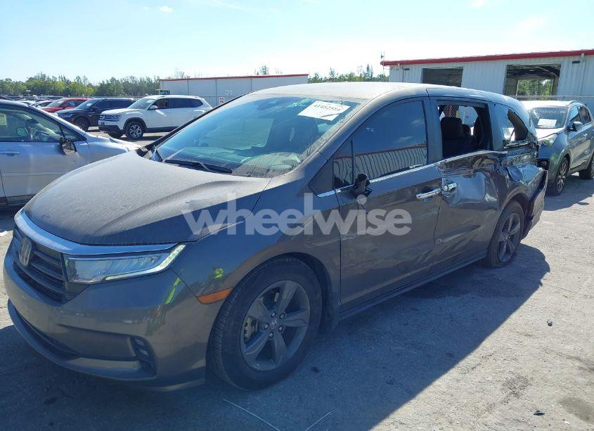 Photo 12 of 2021 Honda Odyssey EX (VIN 5FNRL6H59MB036990)