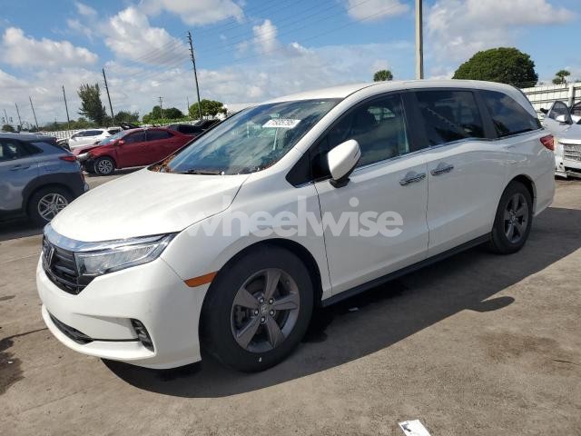 Photo 5 of 2021 HONDA ODYSSEY EX (VIN 5FNRL6H59MB044202)