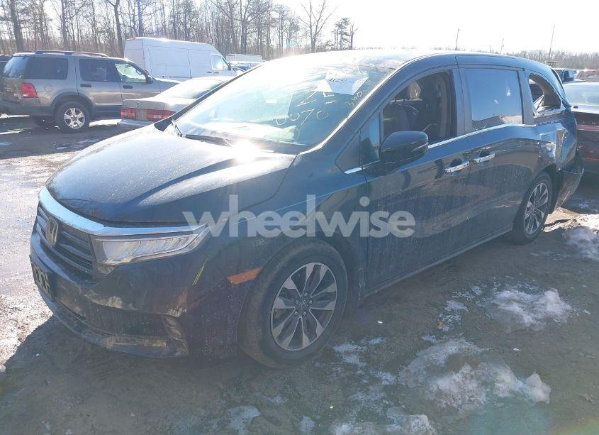 Photo 2 of 2024 Honda Odyssey EX-L (VIN 5FNRL6H63RB057902)