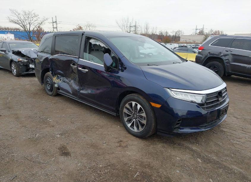 2023 Honda Odyssey EX-L (VIN 5FNRL6H67PB041134) main photo