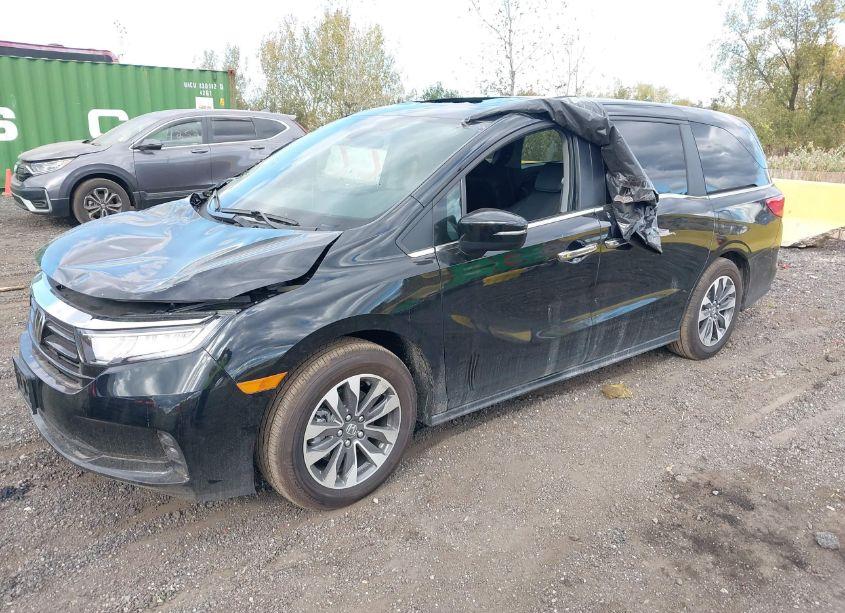 Photo 2 of 2024 Honda Odyssey EX-L (VIN 5FNRL6H67RB072192)