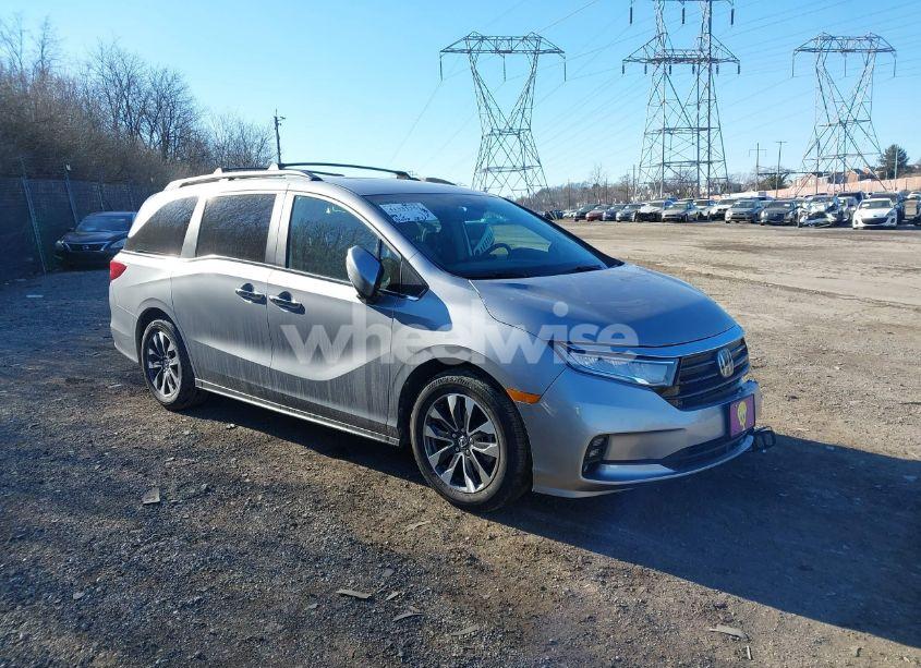 2023 Honda Odyssey EX-L (VIN 5FNRL6H68PB070545) main photo
