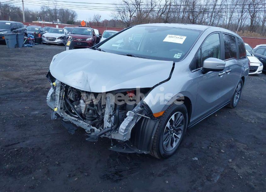 Photo 2 of 2023 Honda Odyssey EX-L (VIN 5FNRL6H69PB042947)