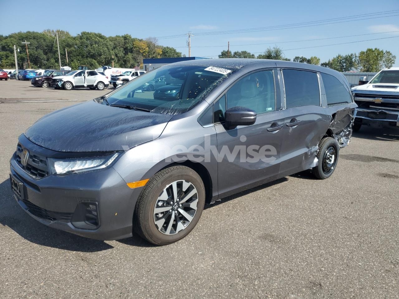 2025 HONDA ODYSSEY EXL (VIN 5FNRL6H69SB063712) main photo