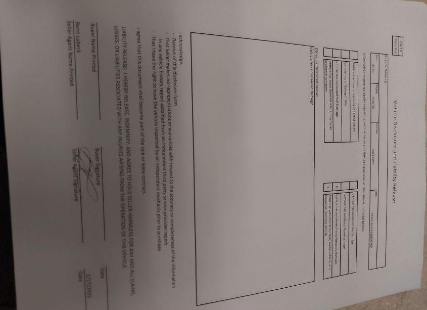 Photo 17 of 2024 Honda Odyssey EX-L (VIN 5FNRL6H6XRB050266)