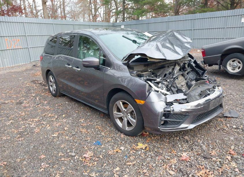 2019 Honda Odyssey EX-L (VIN 5FNRL6H70KB069455) main photo