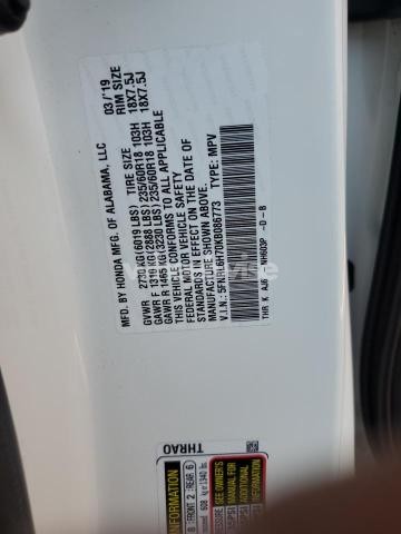 Photo 3 of 2019 HONDA ODYSSEY EXL (VIN 5FNRL6H70KB086773)