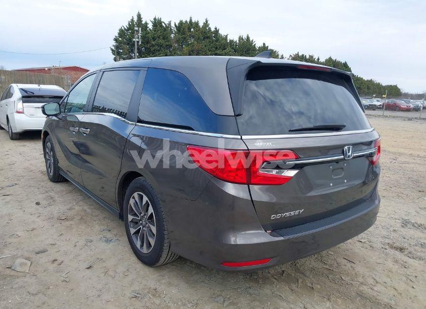 Photo 3 of 2021 Honda Odyssey EX-L (VIN 5FNRL6H70MB022557)