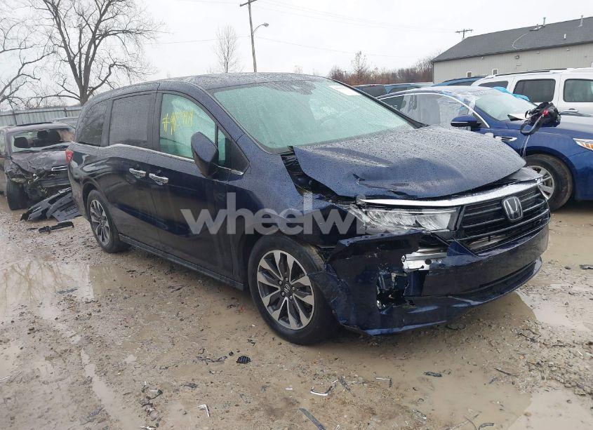 2021 Honda Odyssey EX-L (VIN 5FNRL6H70MB025037) main photo