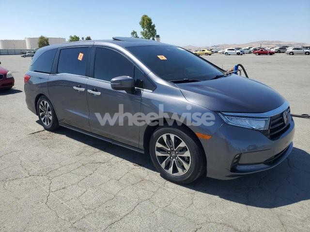 Photo 7 of 2021 HONDA ODYSSEY EXL (VIN 5FNRL6H72MB015349)