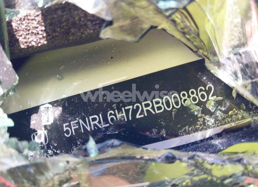 Photo 9 of 2024 Honda Odyssey SPORT (VIN 5FNRL6H72RB008862)