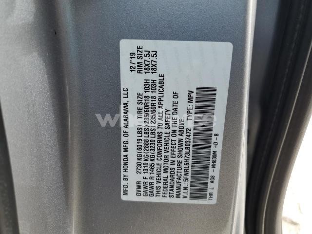 Photo 3 of 2020 HONDA ODYSSEY EXL (VIN 5FNRL6H73LB037472)