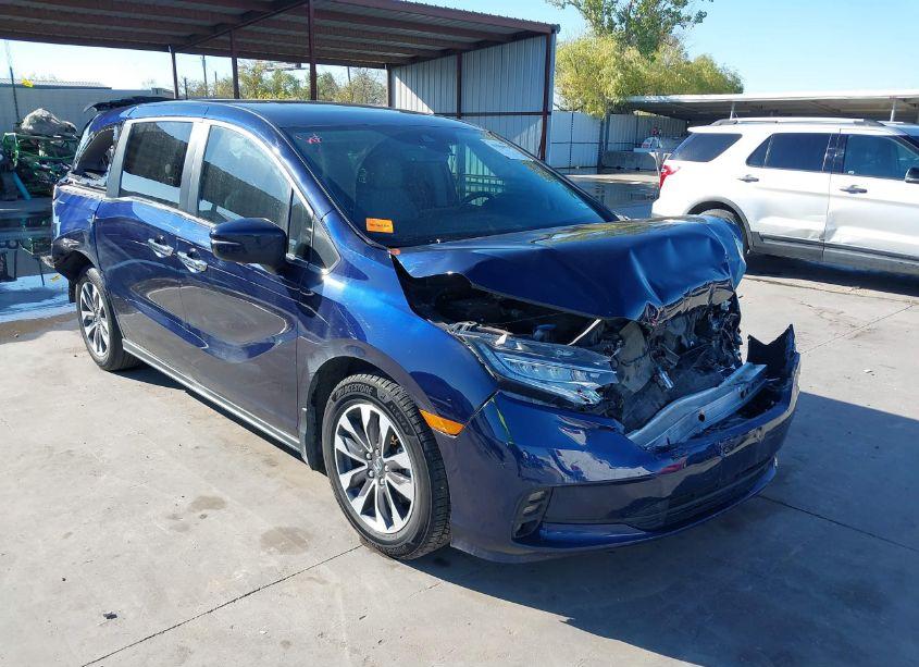 2021 Honda Odyssey EX-L (VIN 5FNRL6H73MB016025) main photo