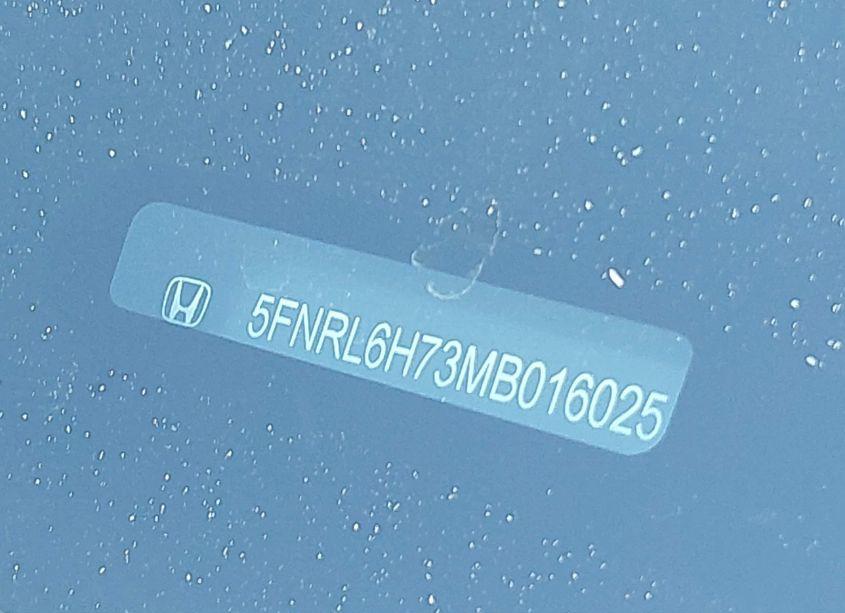 Photo 18 of 2021 Honda Odyssey EX-L (VIN 5FNRL6H73MB016025)