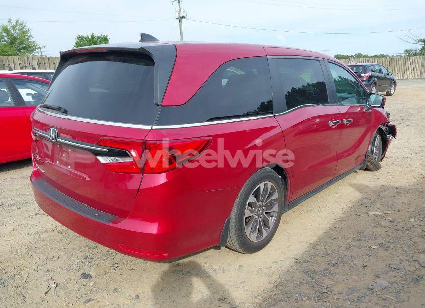 Photo 4 of 2022 Honda Odyssey EX-L (VIN 5FNRL6H73NB019542)