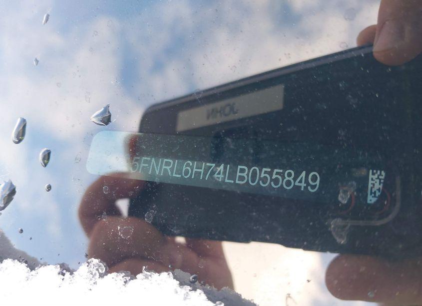 Photo 9 of 2020 Honda Odyssey EX-L/EX-L W/NAVI RES (VIN 5FNRL6H74LB055849)