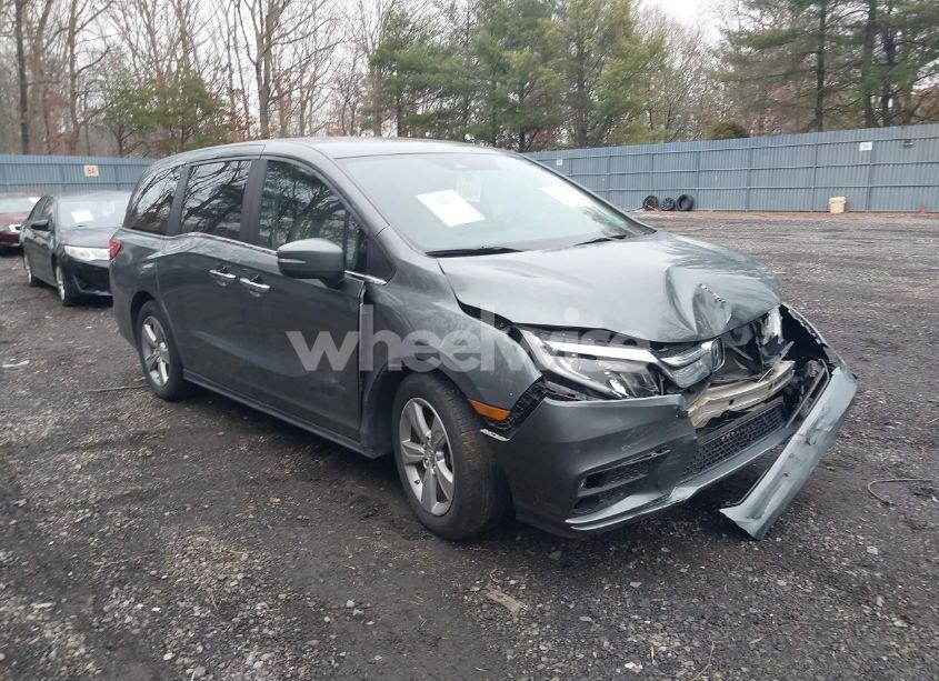 2019 Honda Odyssey EX-L (VIN 5FNRL6H75KB046477) main photo