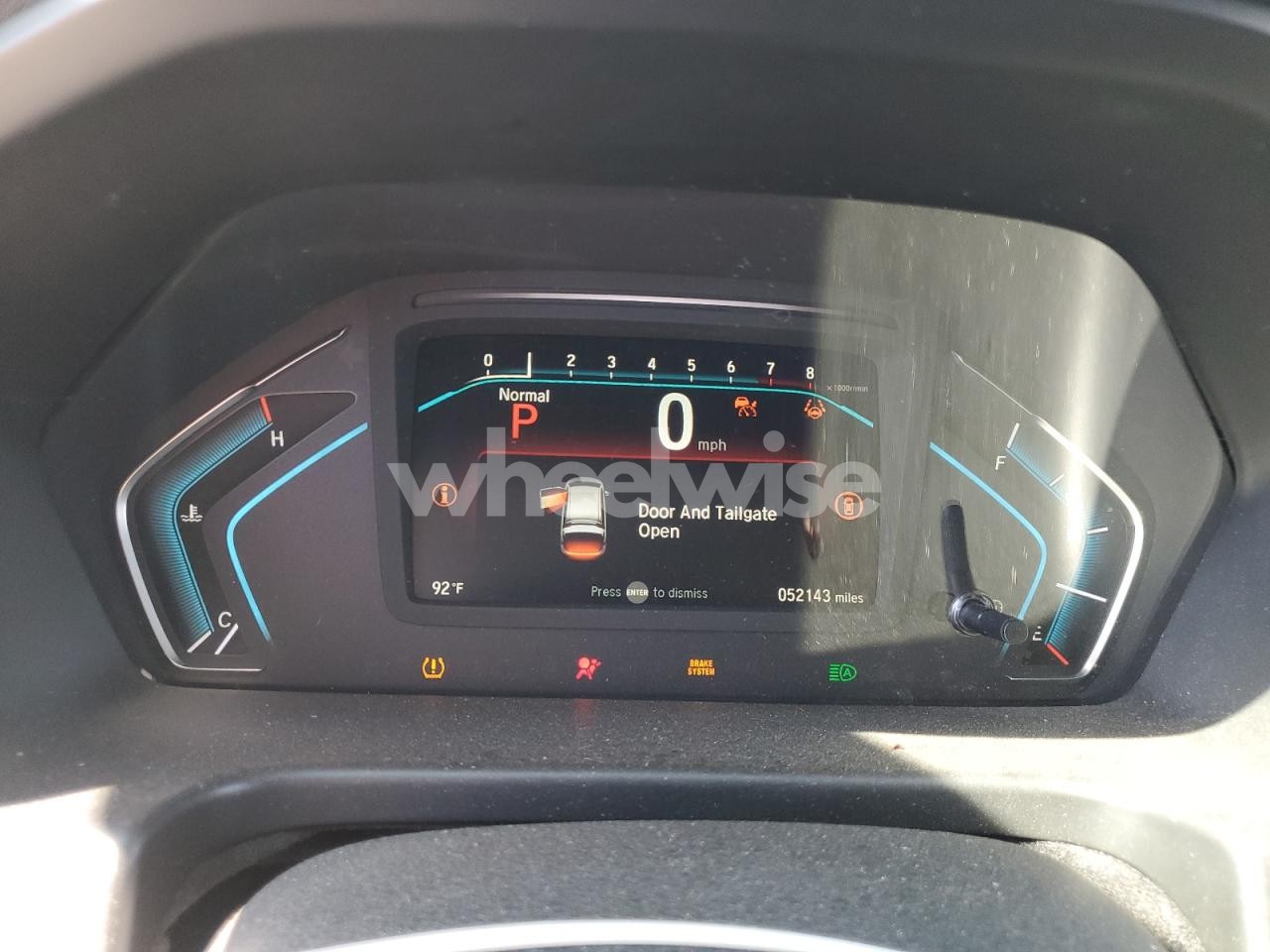 Photo 9 of 2021 HONDA ODYSSEY EXL (VIN 5FNRL6H75MB005995)