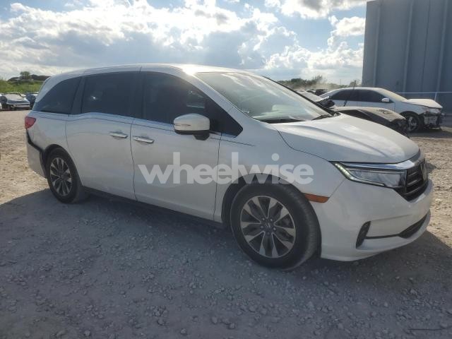 Photo 11 of 2022 HONDA ODYSSEY EXL (VIN 5FNRL6H75NB064496)