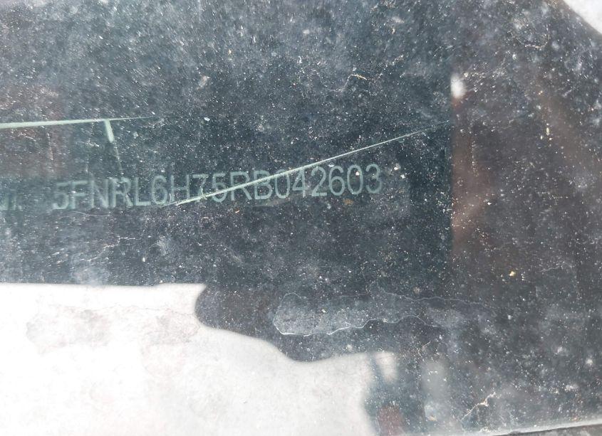 Photo 9 of 2024 Honda Odyssey SPORT (VIN 5FNRL6H75RB042603)