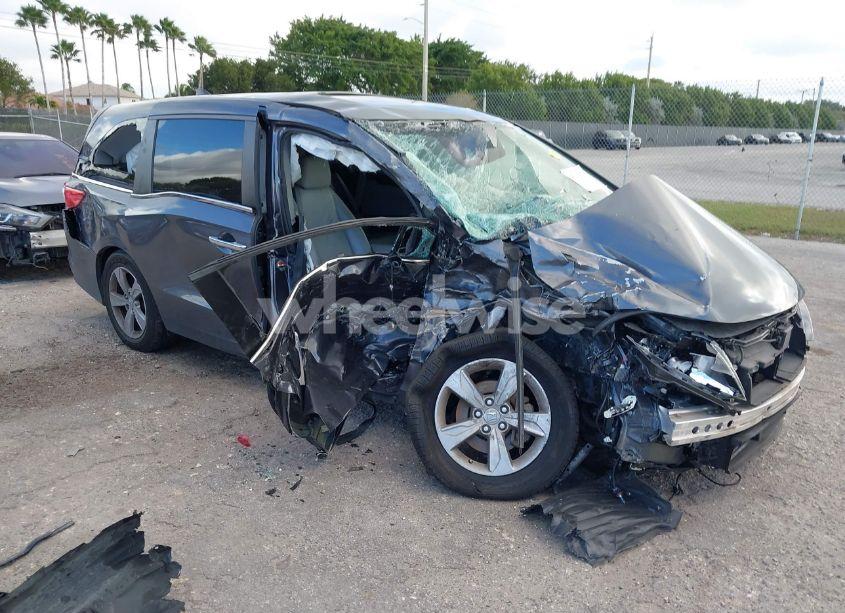 2019 Honda Odyssey EX-L (VIN 5FNRL6H76KB132896) main photo