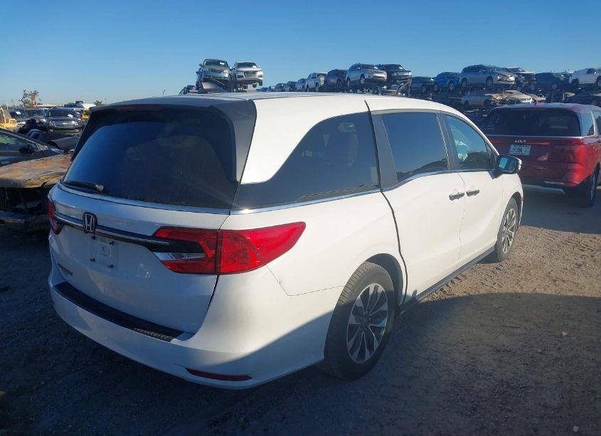 Photo 4 of 2021 Honda Odyssey EX-L (VIN 5FNRL6H77MB001799)