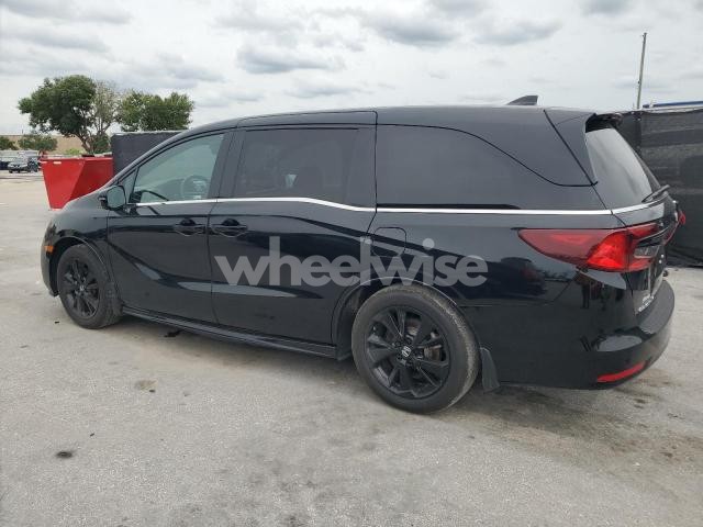 Photo 2 of 2023 HONDA ODYSSEY SPORT-L (VIN 5FNRL6H77PB080220)