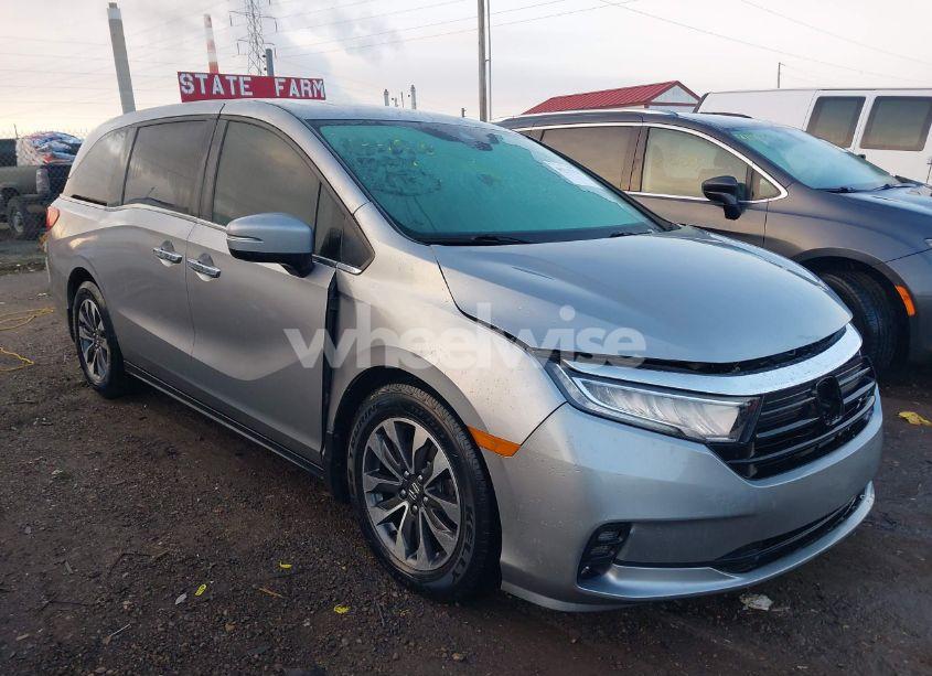 2021 Honda Odyssey EX-L (VIN 5FNRL6H78MB000578) main photo