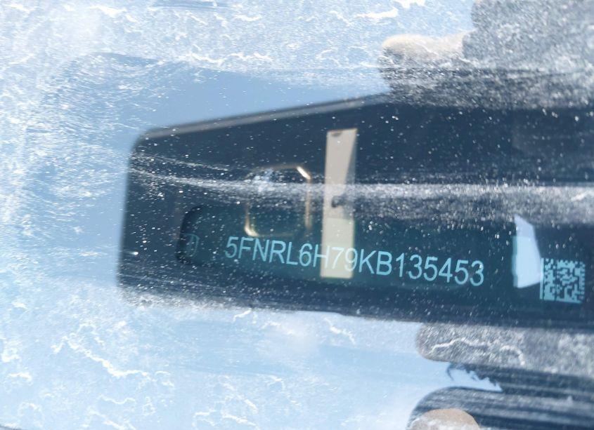 Photo 9 of 2019 Honda Odyssey EX-L (VIN 5FNRL6H79KB135453)