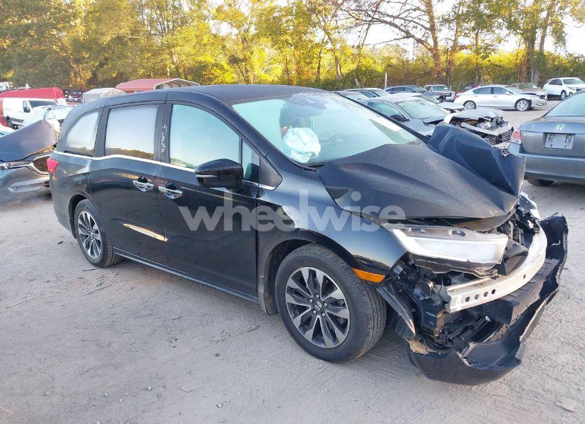 2021 Honda Odyssey EX-L (VIN 5FNRL6H79MB021407) main photo